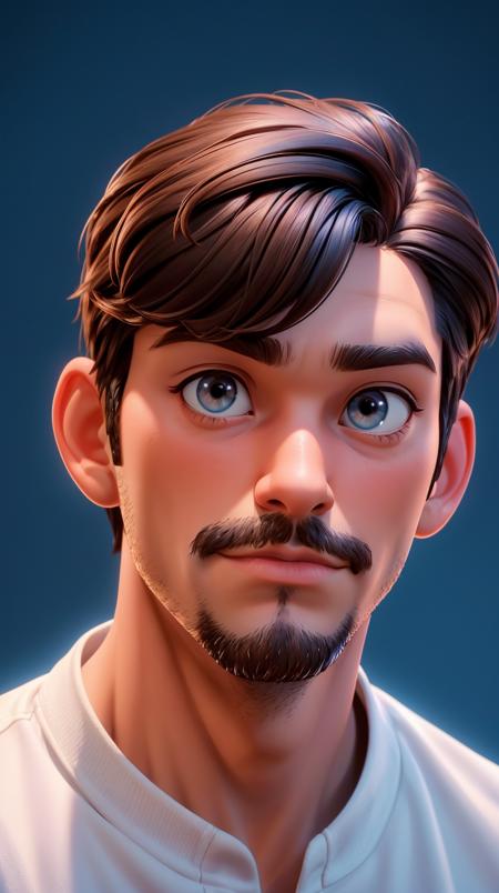 00010-2089239040-disney pixar 3d animation character of a man, looking at viewer, blue background, brown hair, simple background, closed mouth, k.png